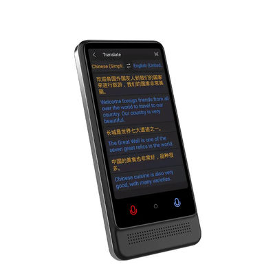 Alle Sprachen Instant Voice Translator Aufnahmegerät 4,02 Zoll 2200mA