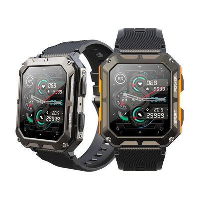 C20 Pro Großkapazitätskonfiguration Uhren Handgelenk Smartphone Digital 1,83 Zoll Smartwatch